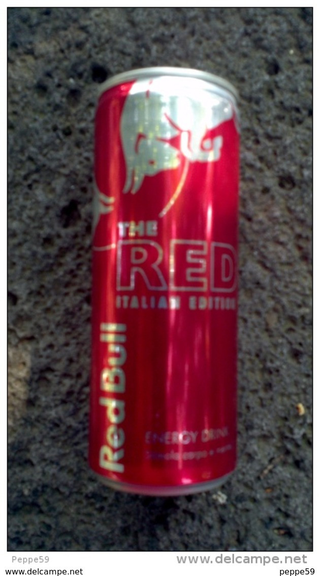 Lattina Italia - Energy Drink Red Bull - 33 Cl. -  Edizione Italiana Limitata - Cans