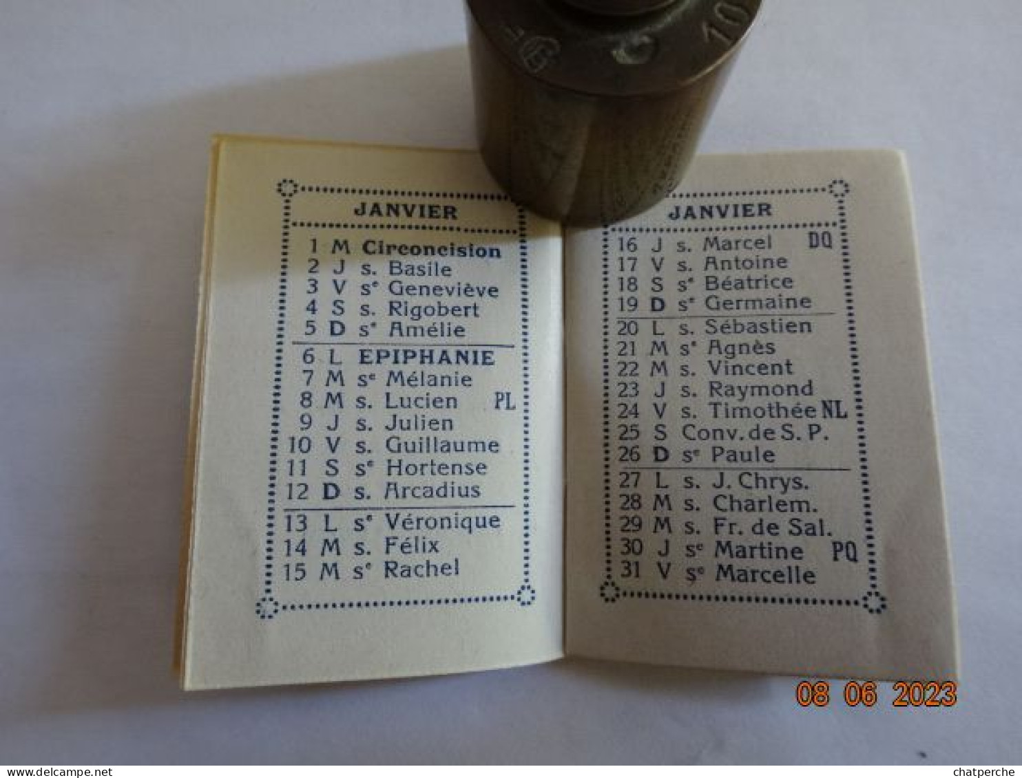 CALENDRIER ANNEE 1936 PAYSAGE PUBLICITE GRANDE PHARMACIE A PARIS - Petit Format : 1921-40