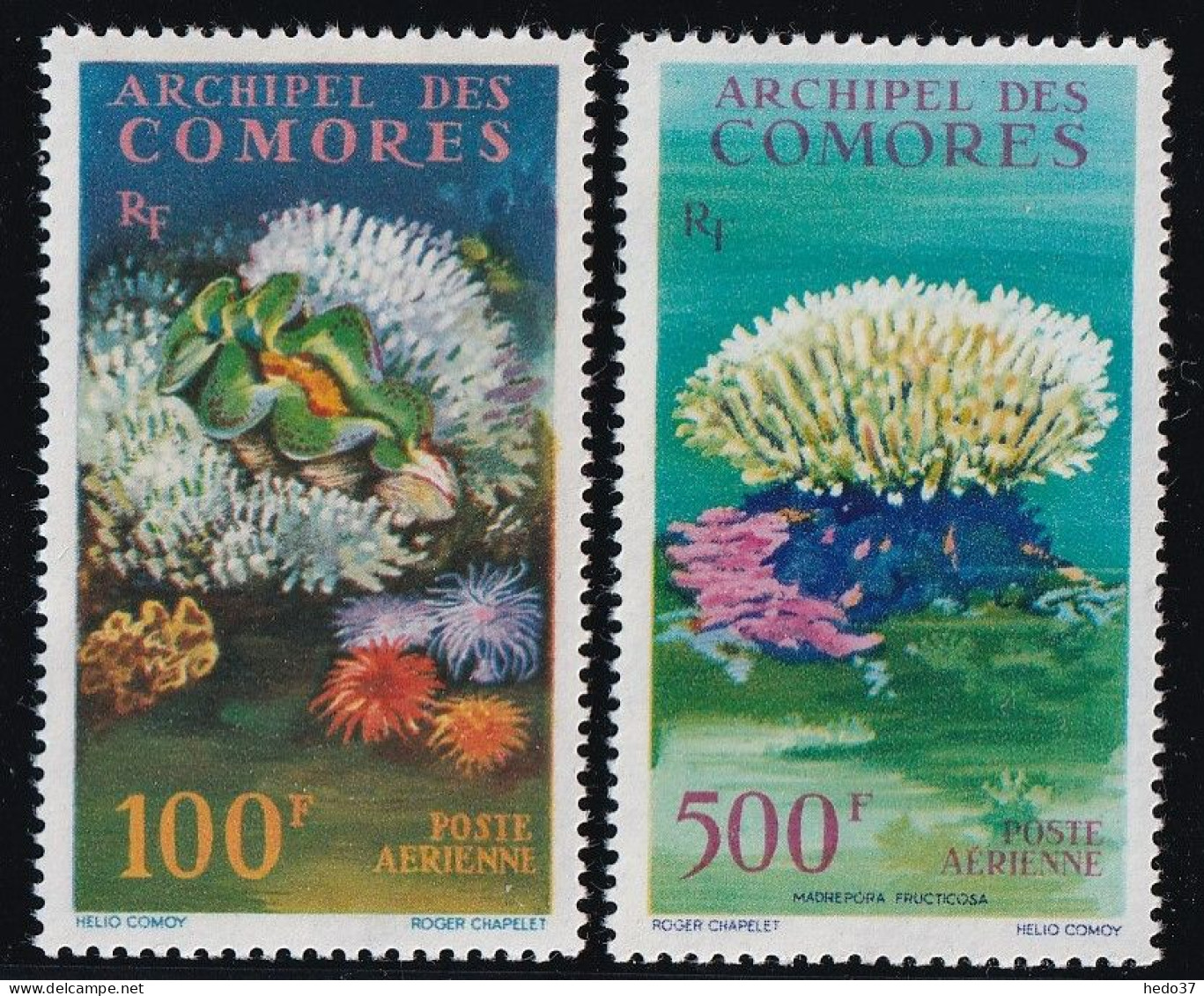 Comores Poste Aérienne N°5/6 - Neuf ** Sans Charnière - TB - Airmail