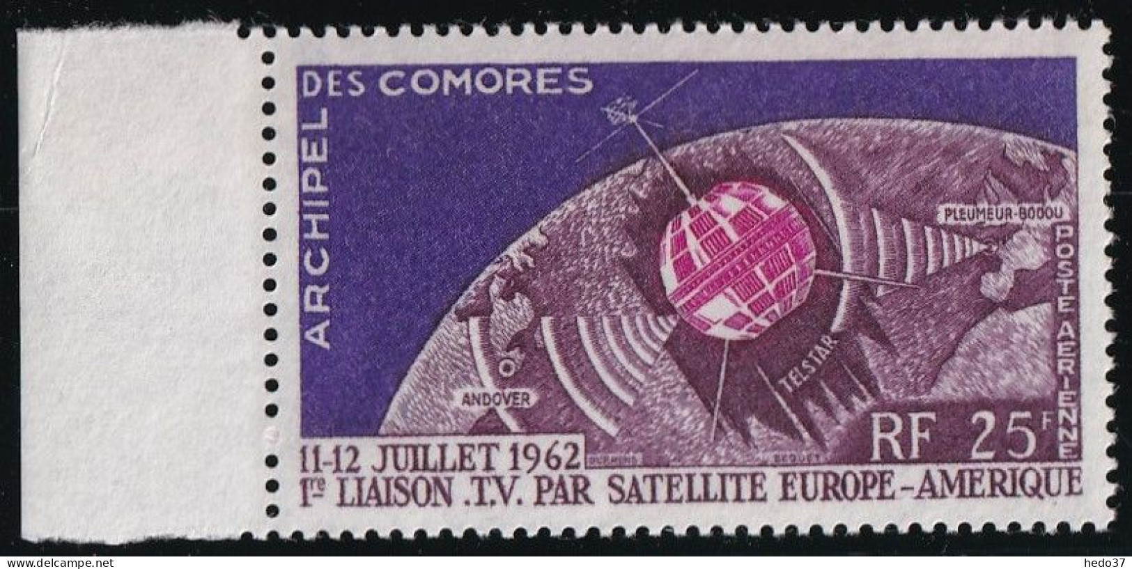 Comores Poste Aérienne N°7 - Neuf ** Sans Charnière - TB - Aéreo