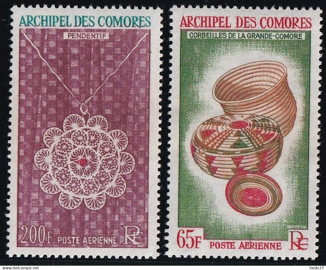 Comores Poste Aérienne N°8/9 - Neuf ** Sans Charnière - TB - Luftpost