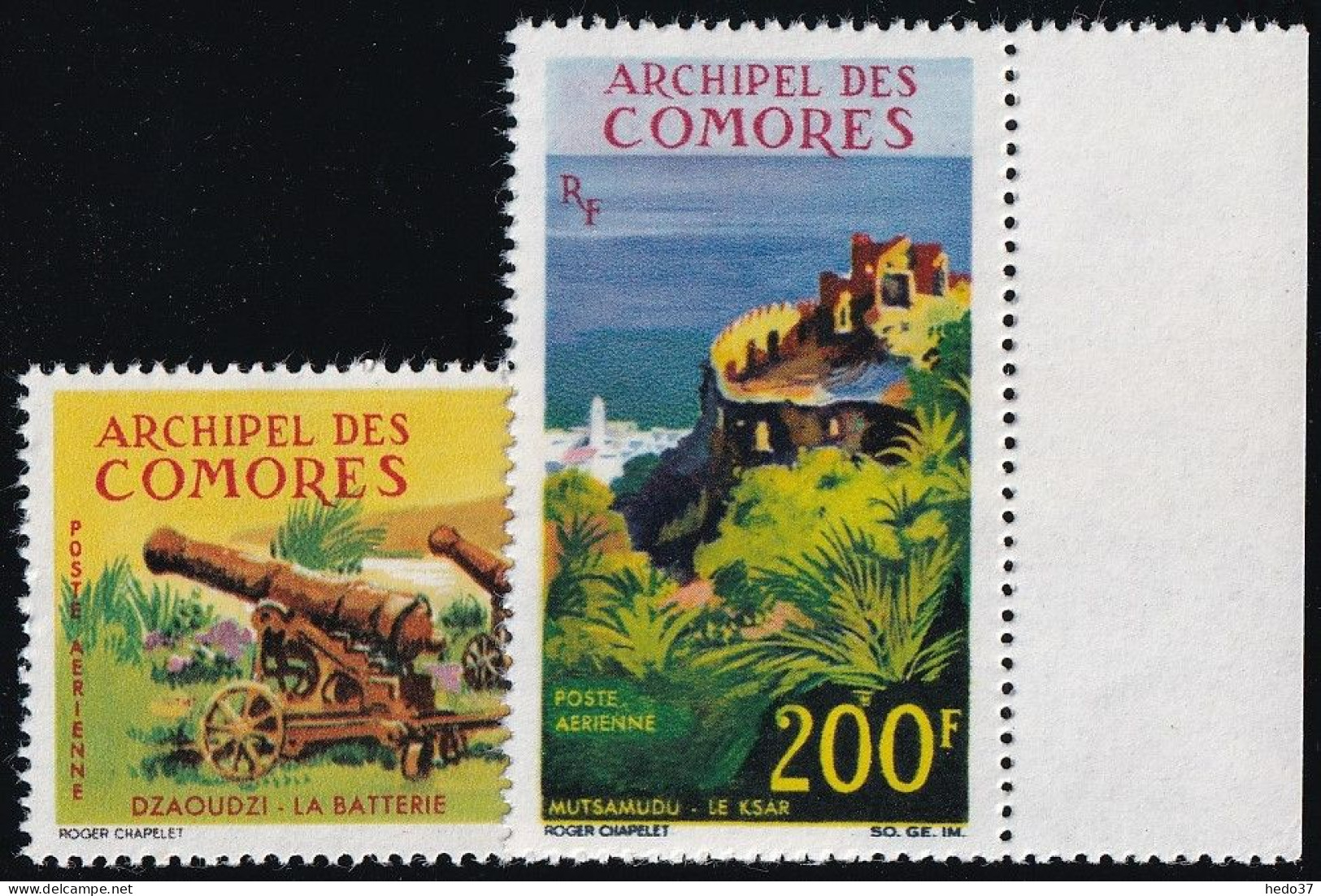 Comores Poste Aérienne N°18/19 - Neuf ** Sans Charnière - TB - Airmail