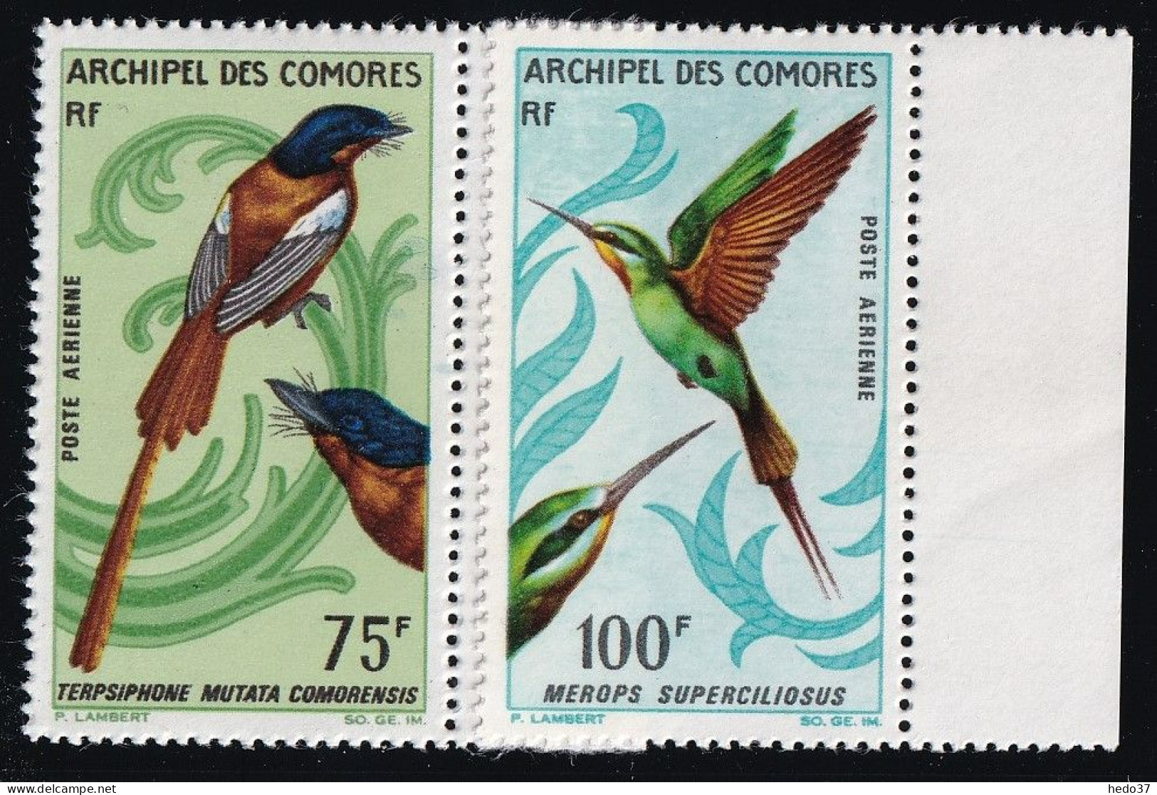 Comores Poste Aérienne N°20/21 - Neuf ** Sans Charnière - TB - Luchtpost