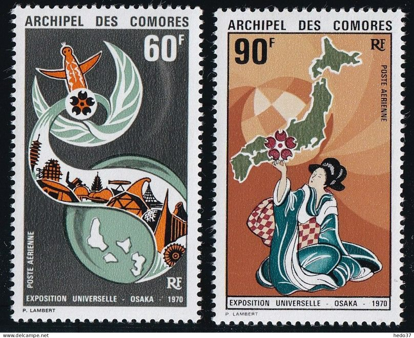 Comores Poste Aérienne N°30/31 - Neuf ** Sans Charnière - TB - Airmail