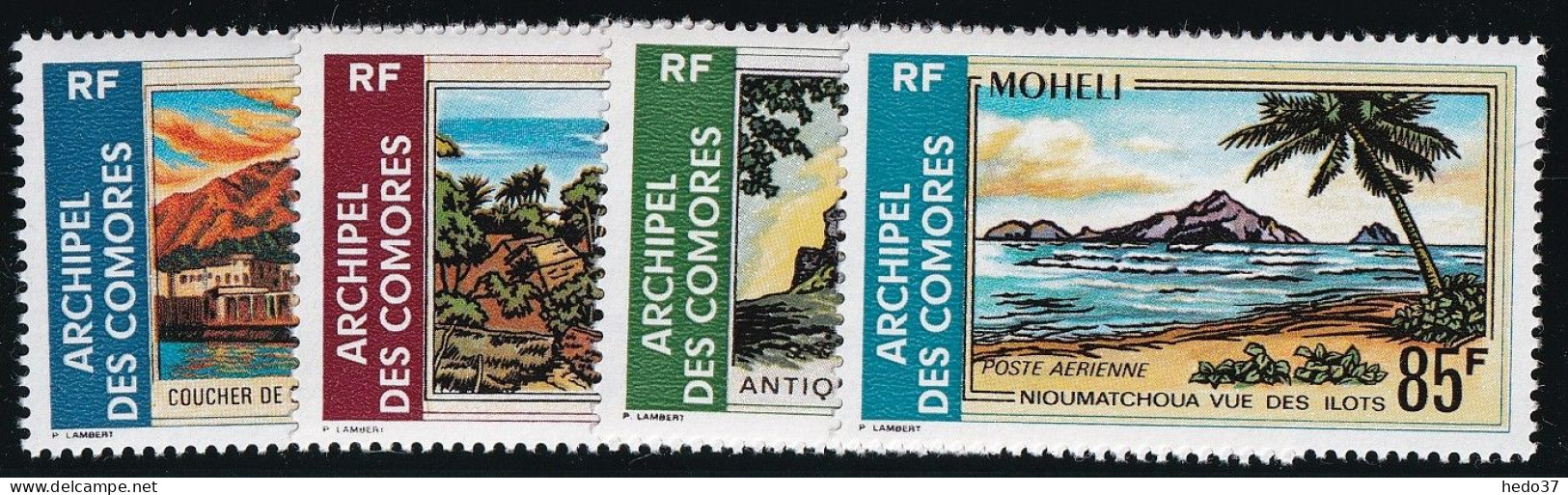 Comores Poste Aérienne N°32/35 - Neuf ** Sans Charnière - TB - Poste Aérienne