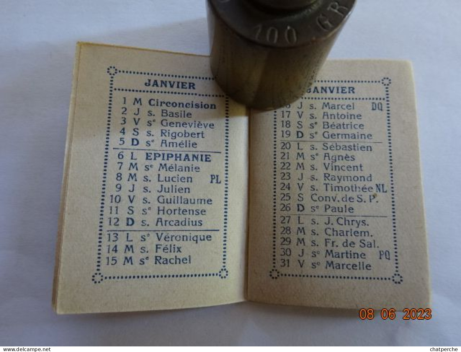 CALENDRIER ANNEE 1936 PAYSAGE PUBLICITE GRANDE PHARMACIE LAFAYETTE A PARIS - Petit Format : 1921-40