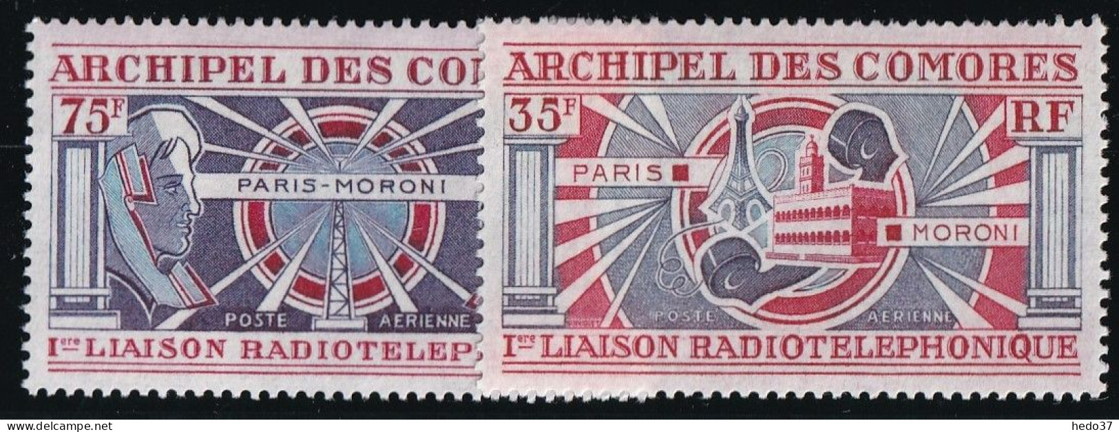 Comores Poste Aérienne N°42/43 - Neuf ** Sans Charnière - TB - Airmail