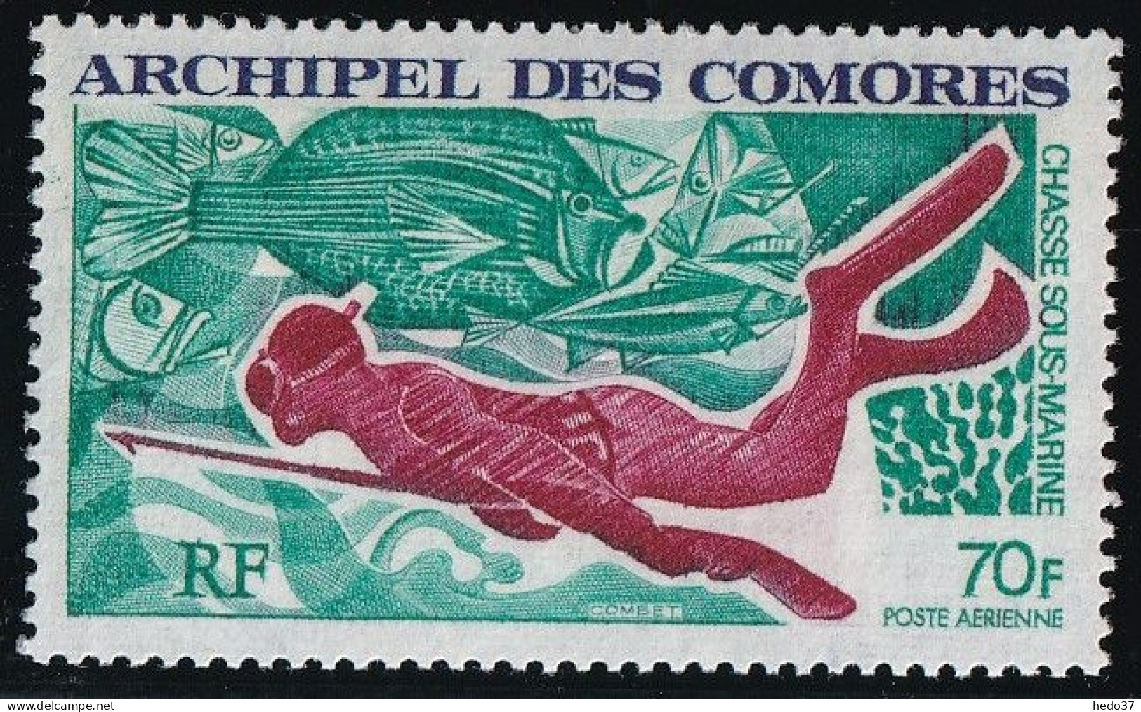 Comores Poste Aérienne N°44 - Neuf ** Sans Charnière - TB - Aéreo