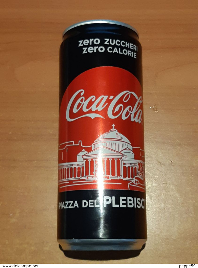 Lattina Italia - Coca Cola Zero - 33 Cl. - Piazza Del Plebiscito 2019 ( Vuota ) - Dosen