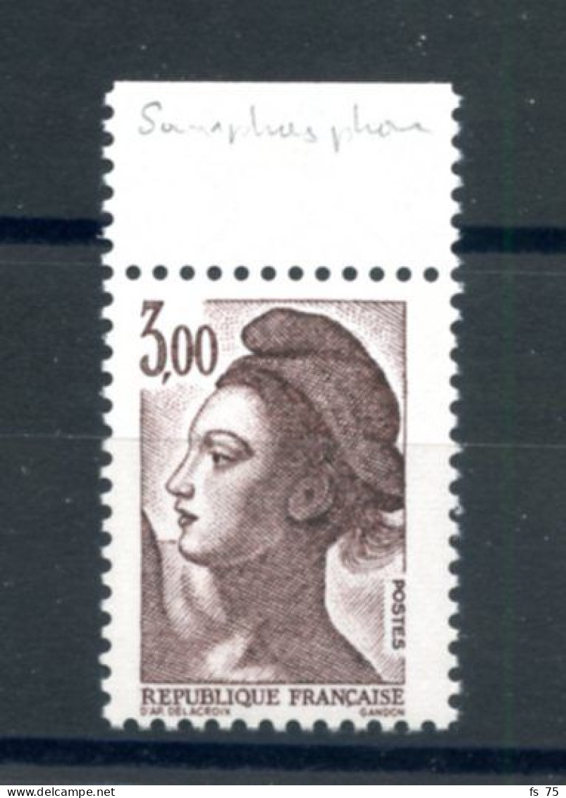 FRANCE - N°2243a 3F LIBERTE SANS PHOSPHORE SANS CHARNIERE ** - Unused Stamps