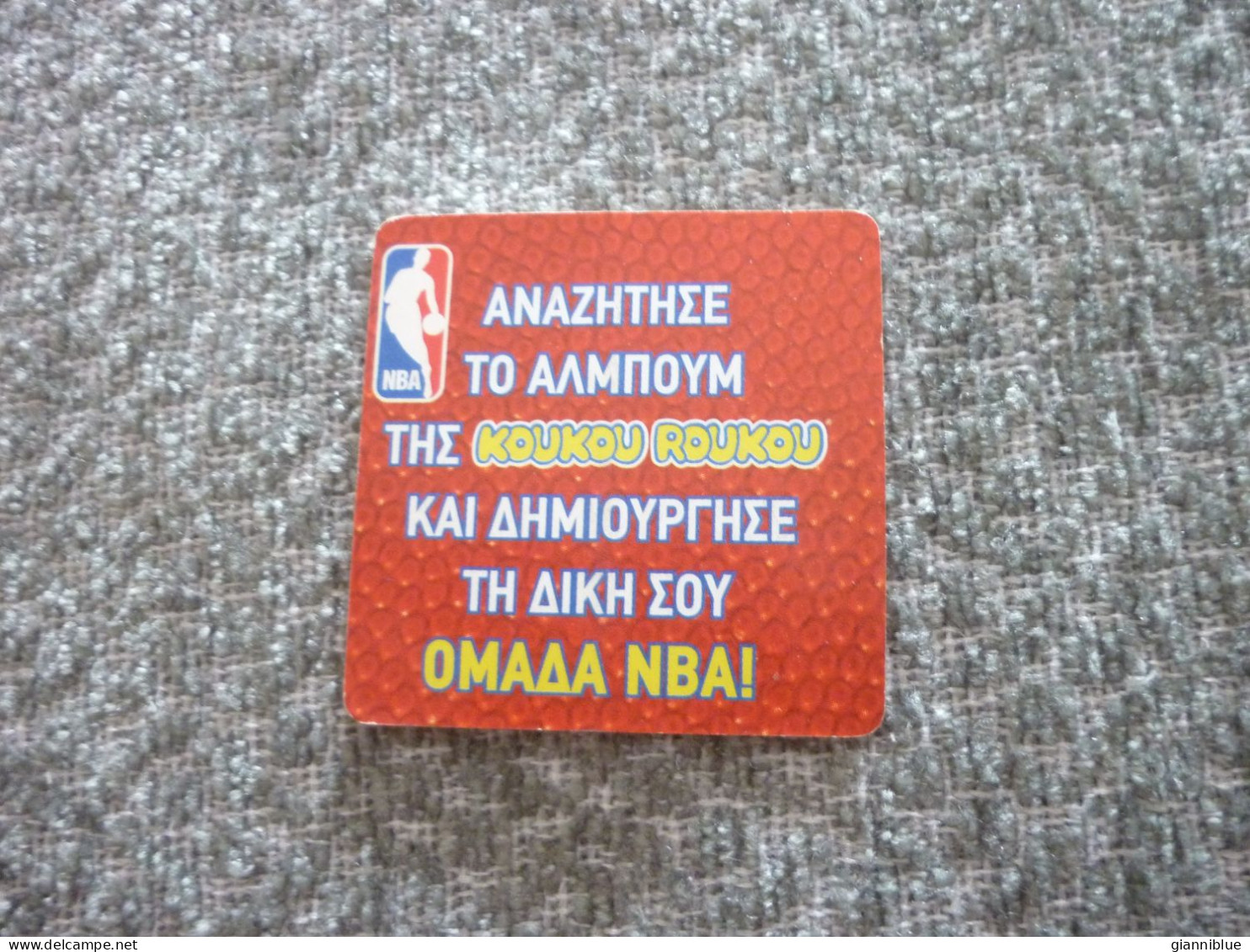 Nate Robinson New York Knicks American USA NBA Basketball Basket 2009 VHTF Greek Edition Sticker - 2000-Now