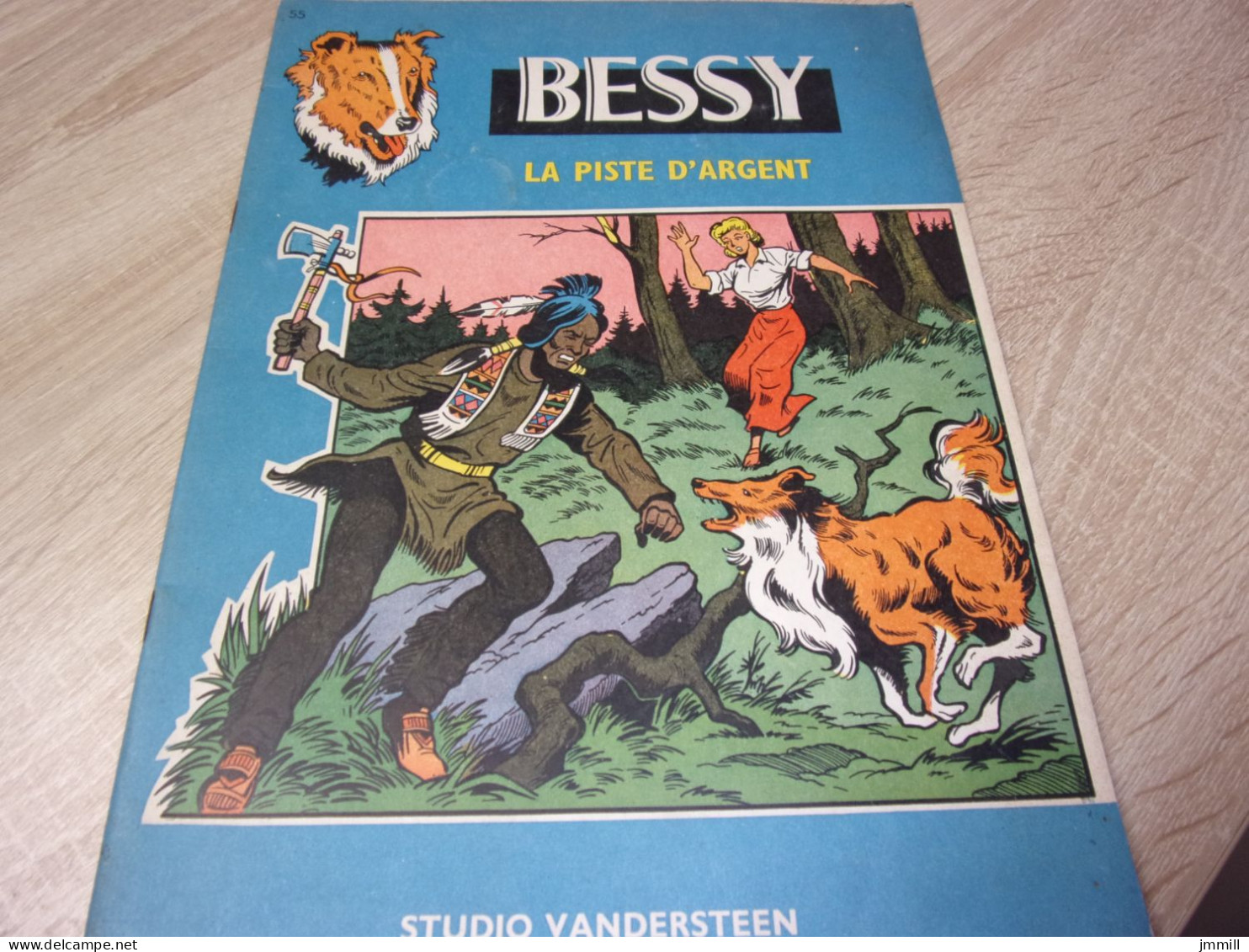 Vandersteen : Bessy Edition Originale 57 La Plaine Aride - Bessy