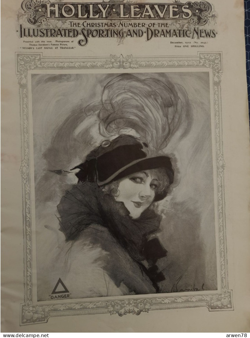 Revue ILLUSTRATED SPORTING AND DRAMATIC NEWS NOEL 1912 - Other & Unclassified