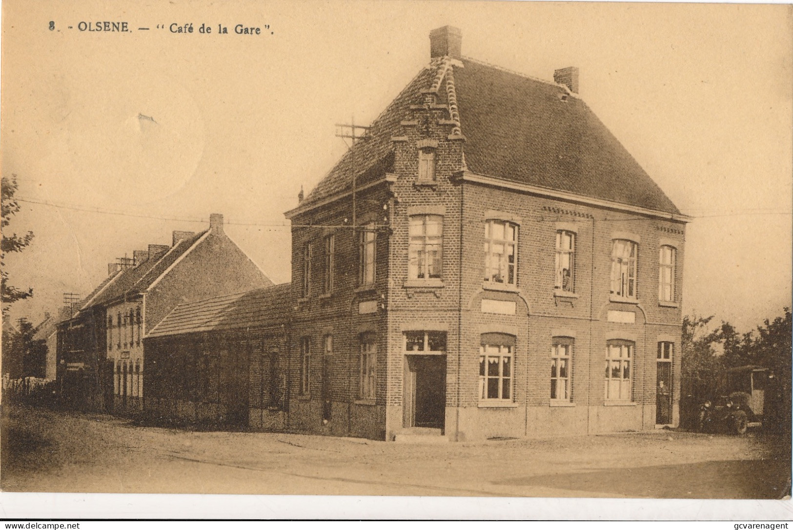 OLSENE  CAFE DE LA GARE          2 SCANS - Zulte