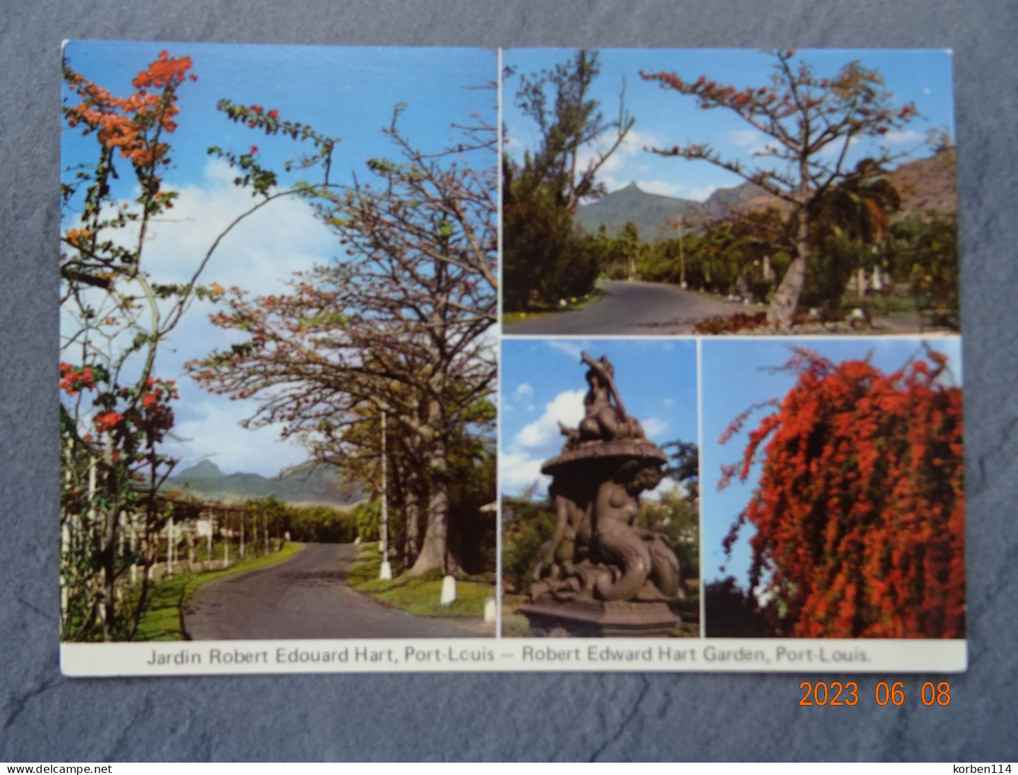 JARDIN ROBERT EDOUARD HART  PORT LOUIS - Maurice