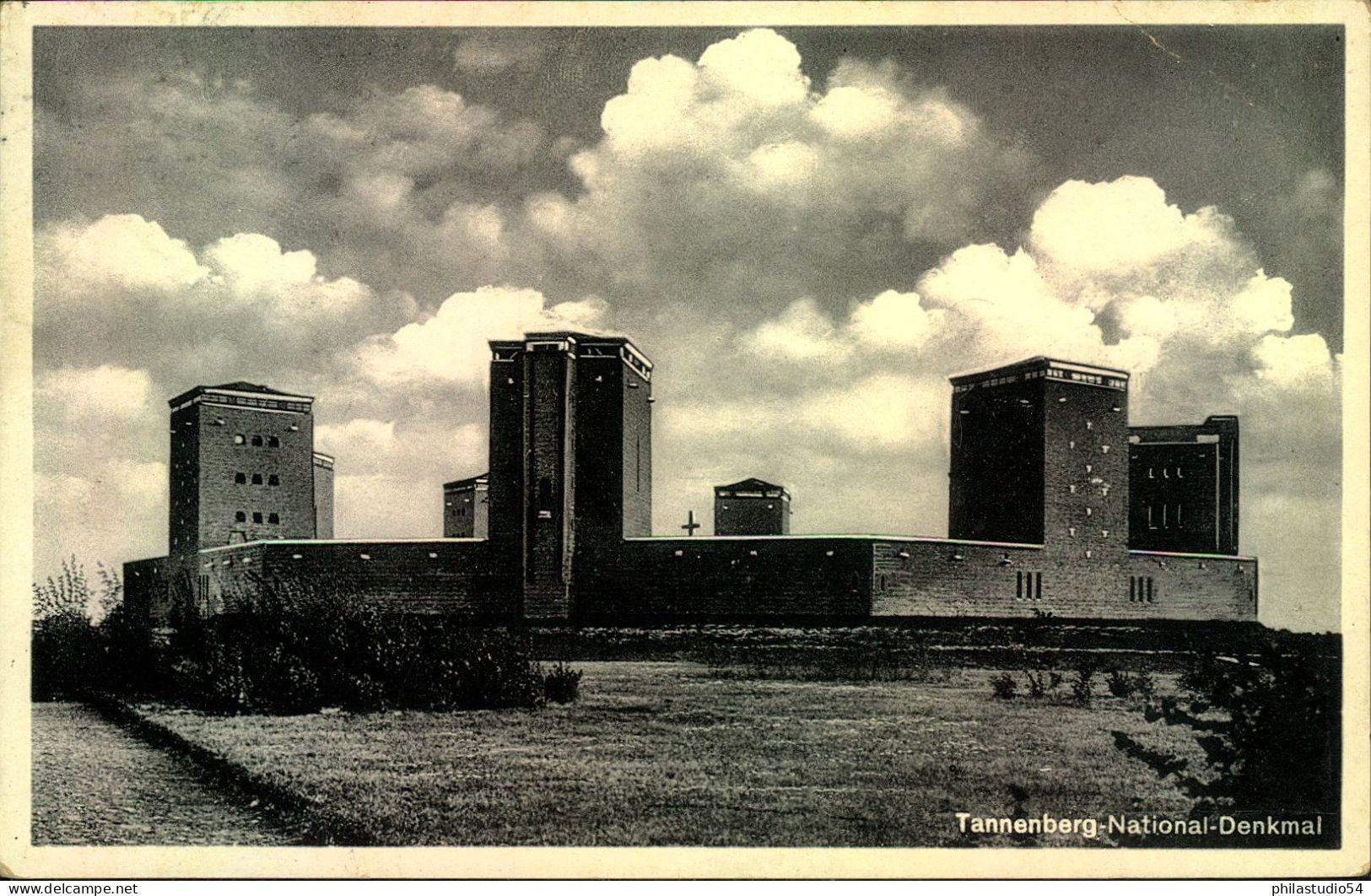 1935, BAHNPOST Ovalstempel "MARIENBUR - KÖNIGSBERG" Auf Postkarte (Tannenberg-Denk,aö - Storia Postale