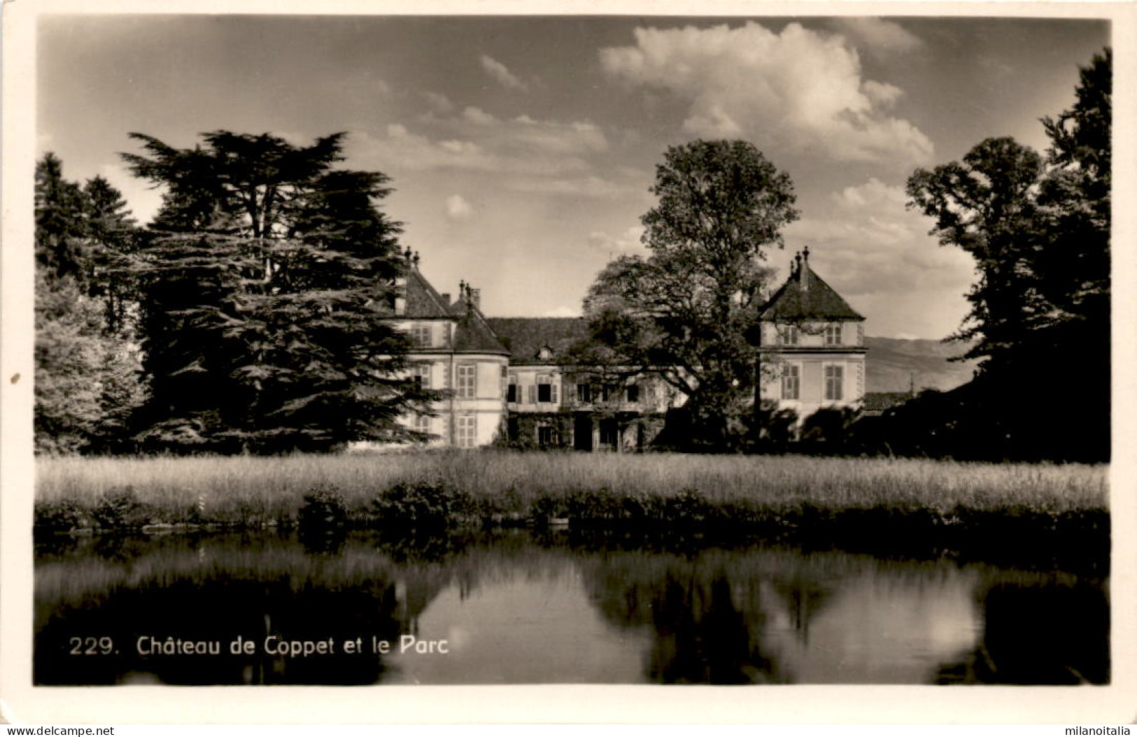 Chateau De Coppet Et Le Parc (229) - Coppet