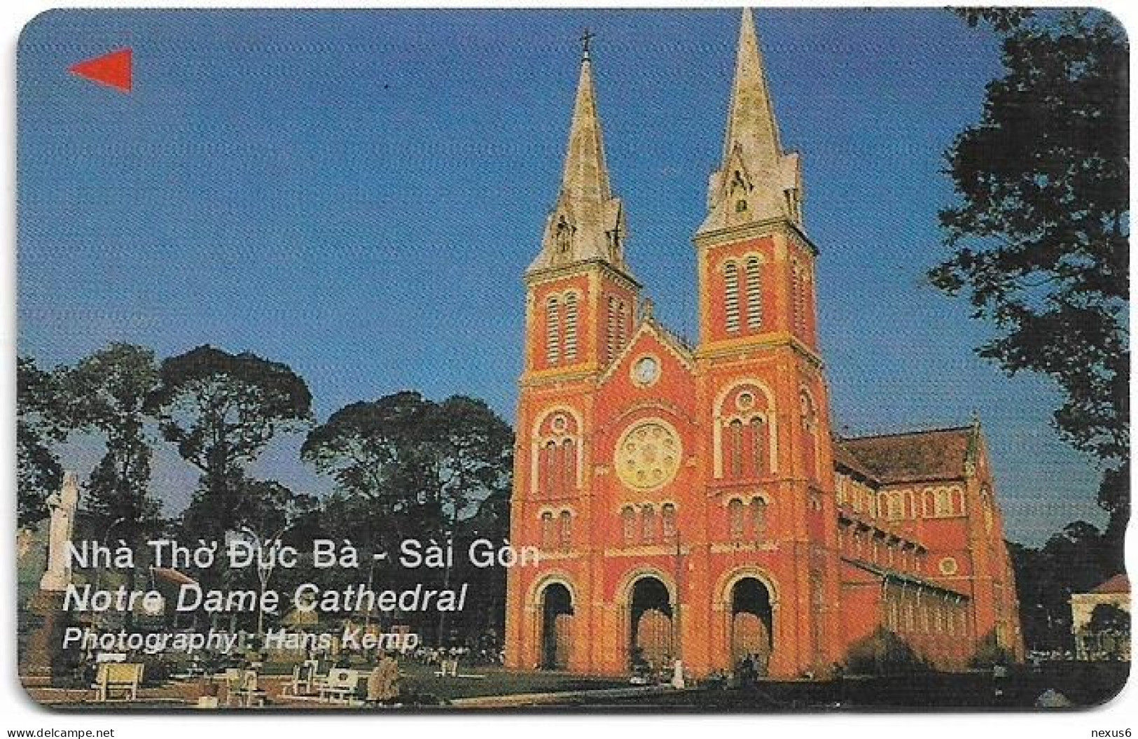 Vietnam - Uniphonekad (GPT) - Notre Dame Cathedral - 7UPVC - 41.500ex, Used - Vietnam