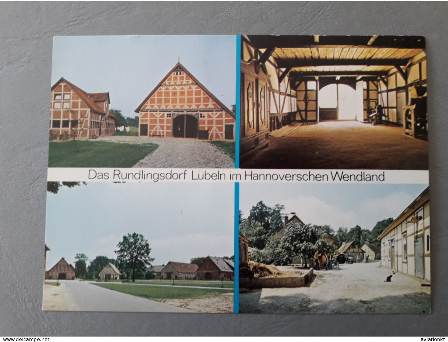 4 Bildkarte, Lübeln, Ortsteil Von Küsten, Rundlingsdorf Lübeln Im Hannoverschen Wendland - Lüchow