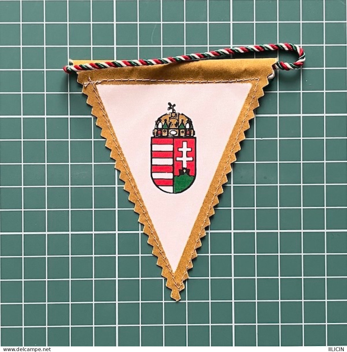 Flag Pennant Banderín ZA000615 - Handball Hungary MKSZ Federation Association Union - Handball