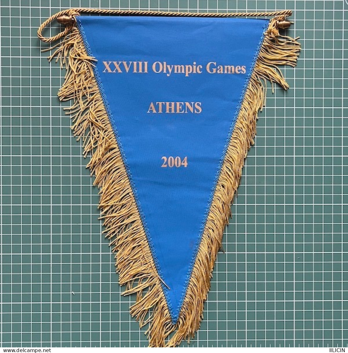 Flag Pennant Banderín ZA000622 - Olympics Athens Greece 2004 - Kleding, Souvenirs & Andere