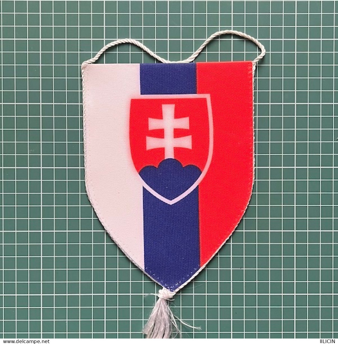 Flag Pennant Banderín ZA000631 - Hockey Slovakia Spisska Nova Ves - Other & Unclassified