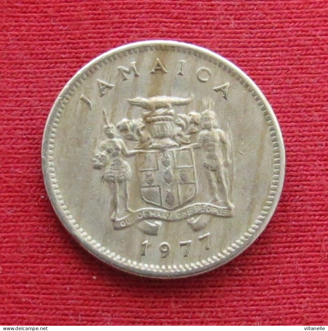 Jamaica 5 Cents 1977 KM# 46 Lt  570 *VT Jamaique Jamaika Giamaica - Jamaica