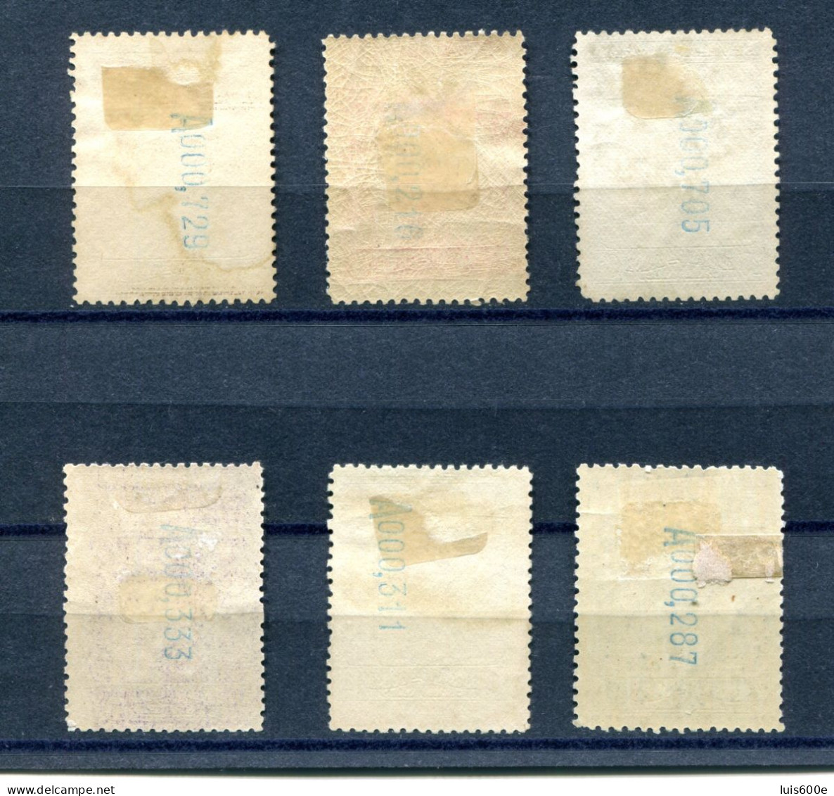 1930.ESPAÑA.EDIFIL 483/88*/(*).NUEVOS CON FIJASELLOS(MH).CATALOGO 160€ - Nuevos