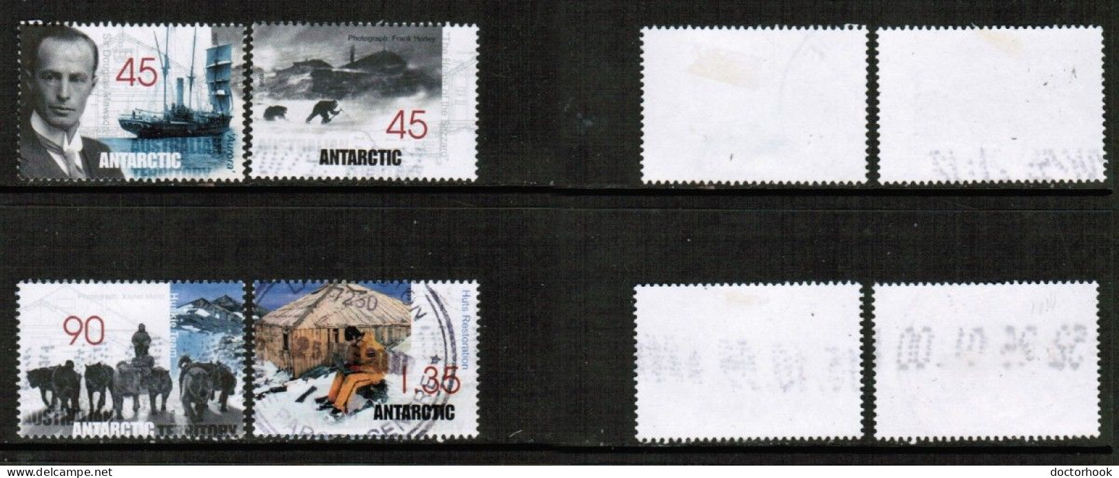 AUSTRALIAN ANTARCTIC TERRITORY   Scott # L 111-4 USED (CONDITION AS PER SCAN) (Stamp Scan # 930-7) - Gebraucht