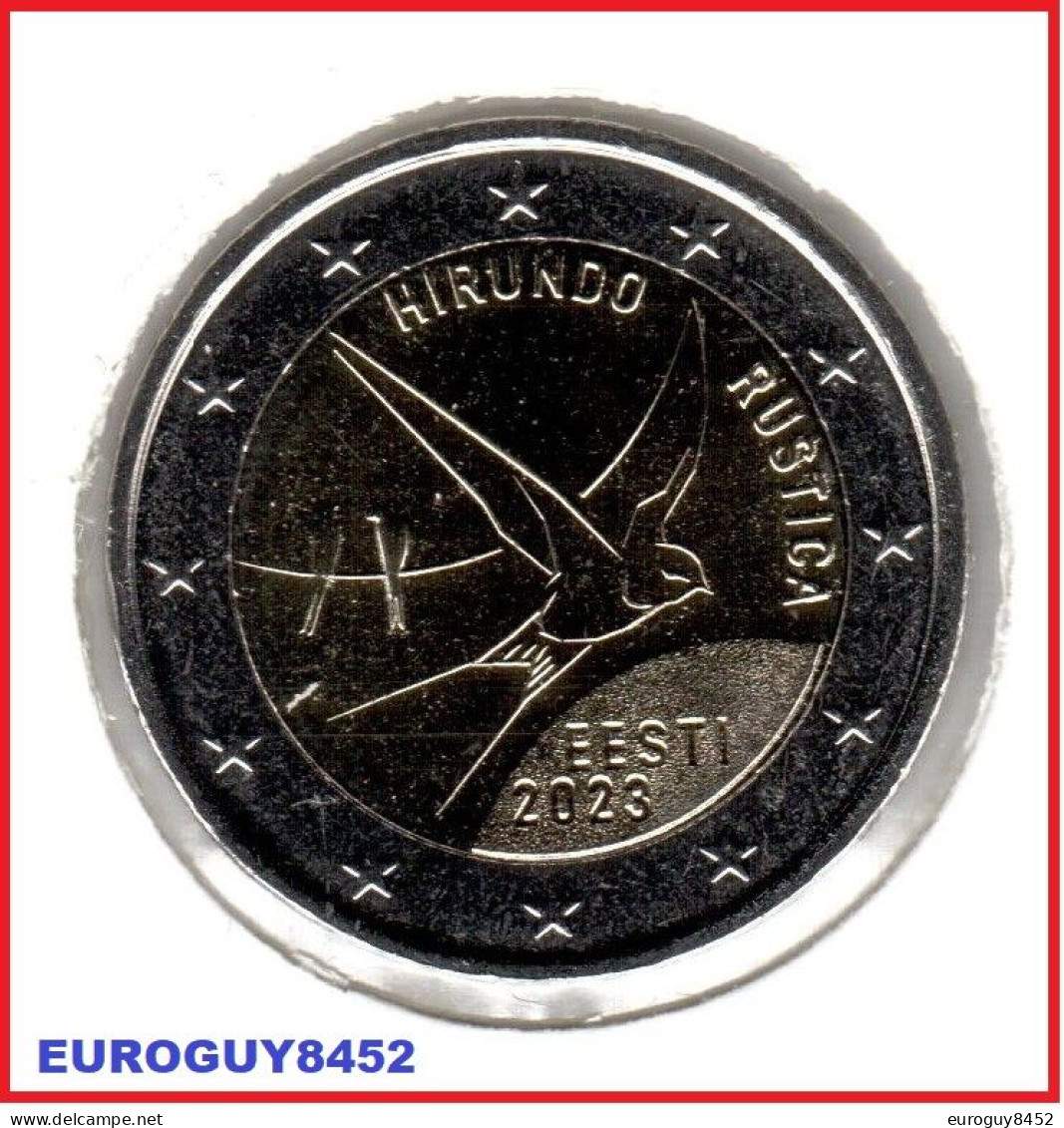 ESTLAND - 2 € COM. 2023 UNC - DE BOERENZWALUW - Estland