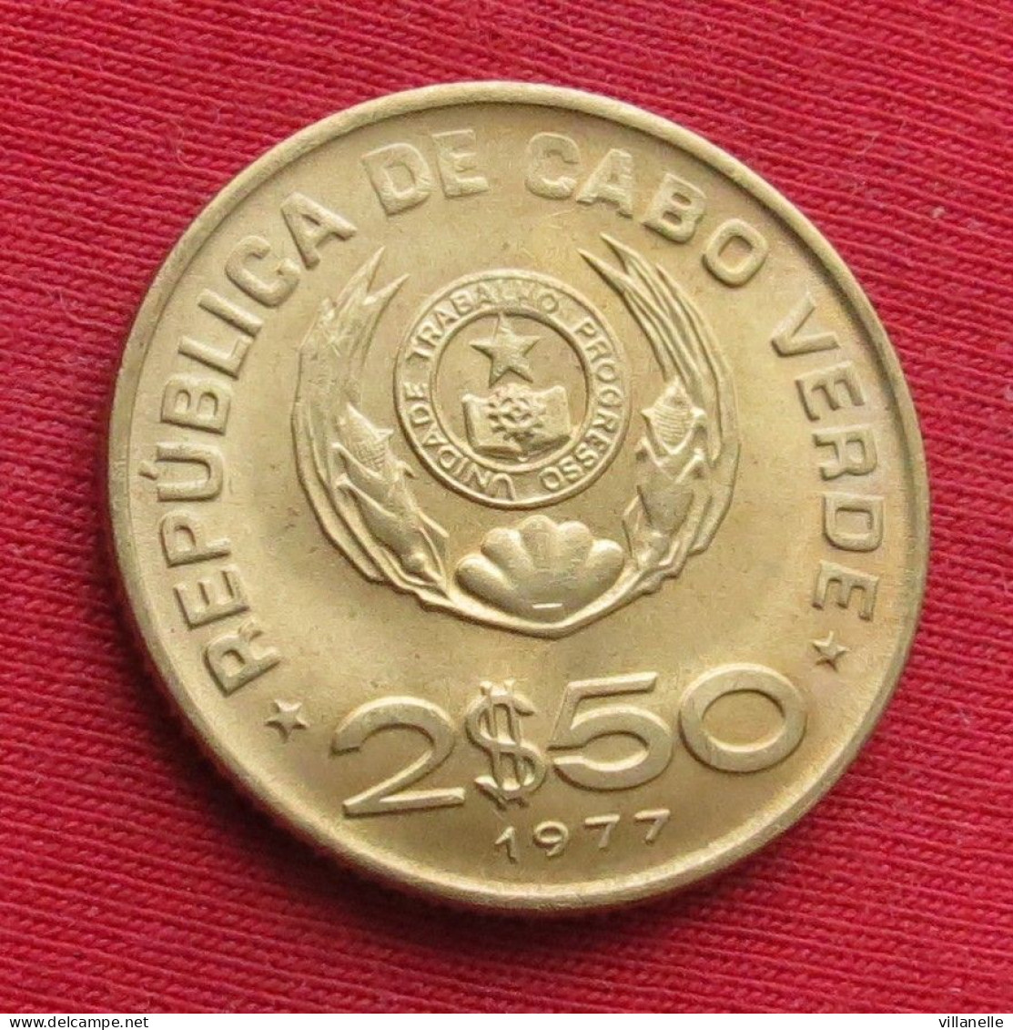 Cape Verde 2,50 Escudo 1977 Cabo Verde UNC ºº - Cap Verde