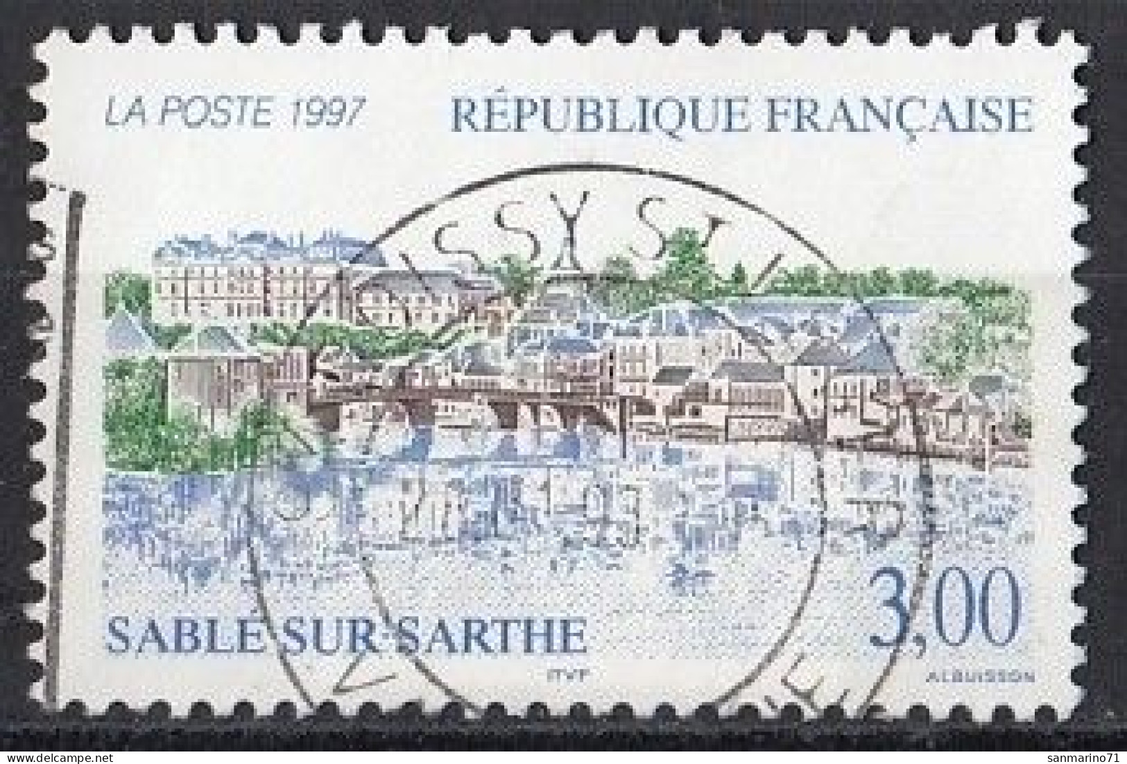 FRANCE 3245,used,falc Hinged - Andere & Zonder Classificatie