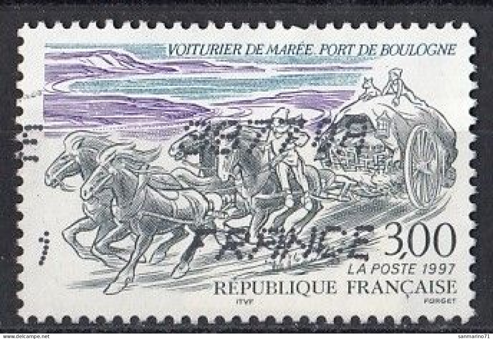 FRANCE 3247,used,falc Hinged - Diligences