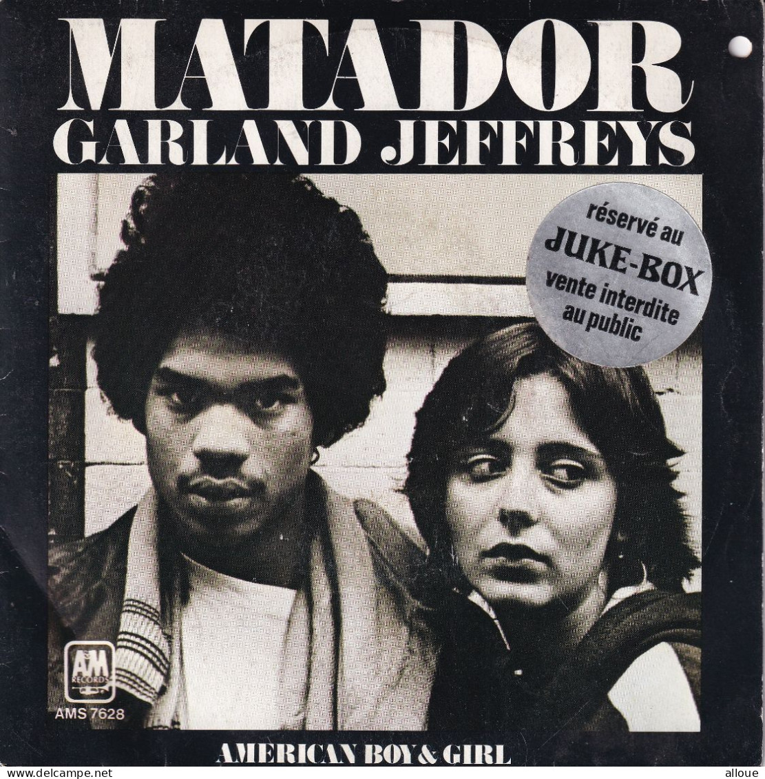 GARLAND JEFFREYS - FR SG - MATADOR - Reggae