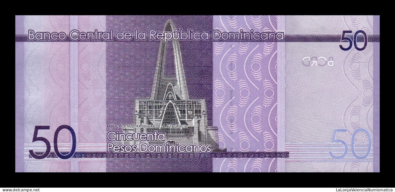 República Dominicana 50 Pesos Dominicanos 2016 Pick 189c Low Serial 146 Sc Unc - Dominicana