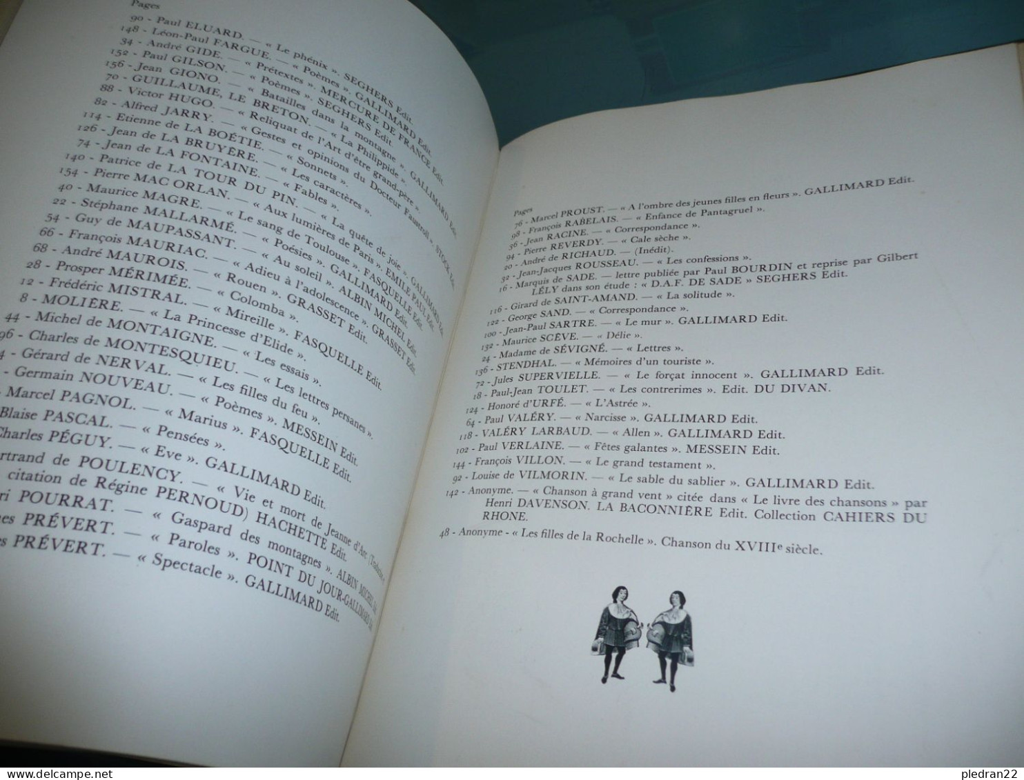 LA FRANCE A LIVRE OUVERT PIERRE SEGHERS 1954 TEXTES DE GRANDS AUTEURS ET ILLUSTRATIONS EN NOIR ET BLANC - Unclassified