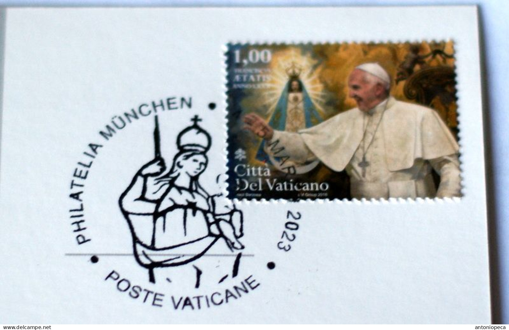 VATICAN 2023, EXIBITION PHILATELIA MUNCHEN, 4-5 MARZ 2023, SPECIAL CARD - Storia Postale