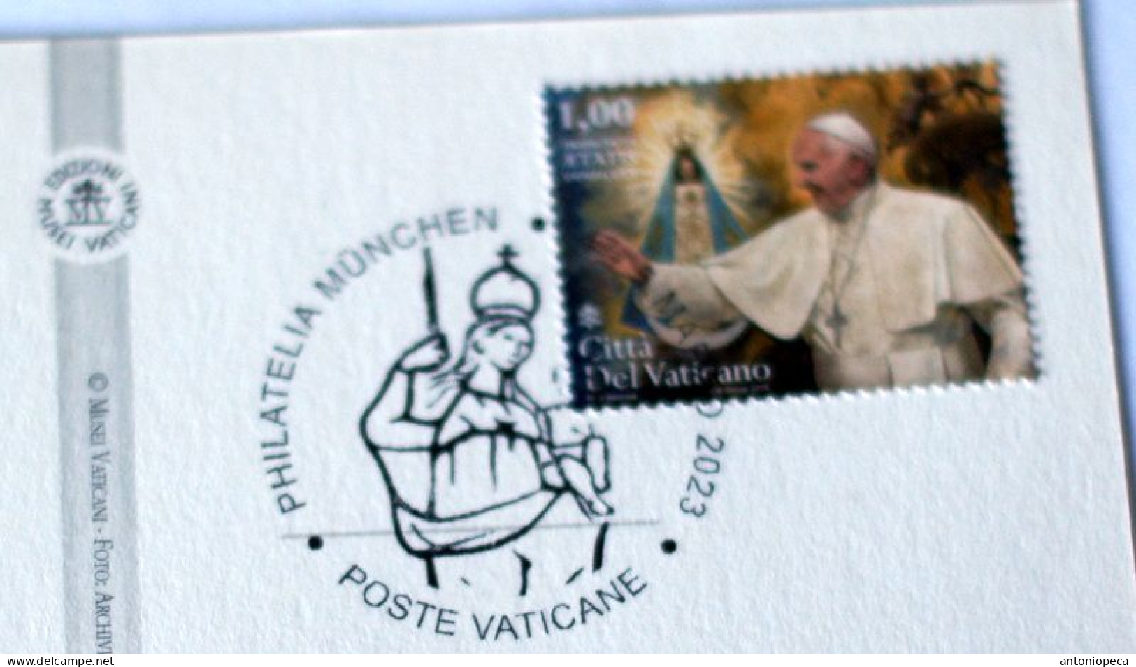 VATICAN 2023, EXIBITION PHILATELIA MUNCHEN, 4-5 MARZ 2023, SPECIAL CARD - Briefe U. Dokumente