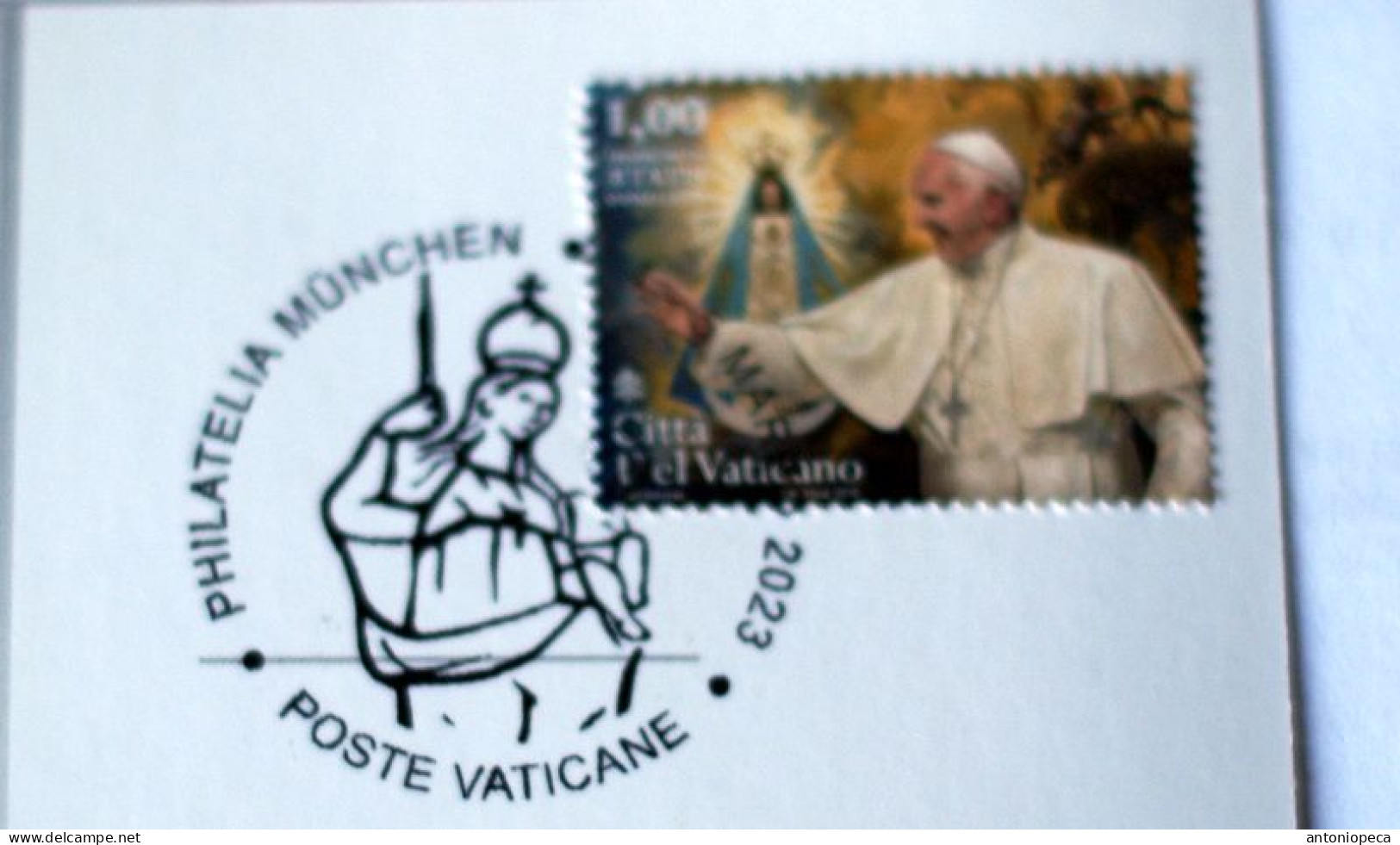 VATICAN 2023, EXIBITION PHILATELIA MUNCHEN, 4-5 MARZ 2023, SPECIAL CARD - Storia Postale