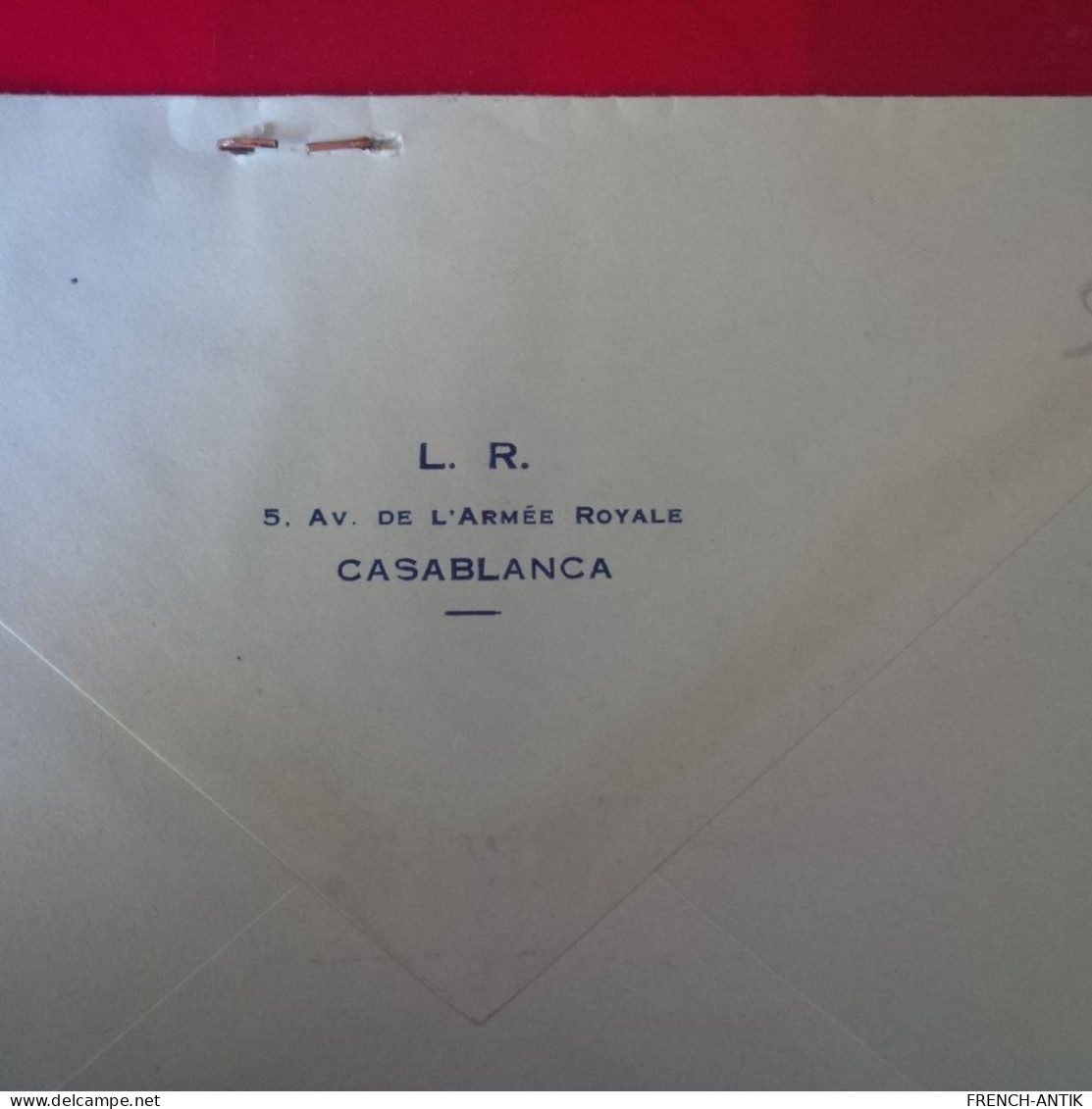 LETTRE RECOMMANDE CASABLANCA POUR TROYES - Marokko (1956-...)