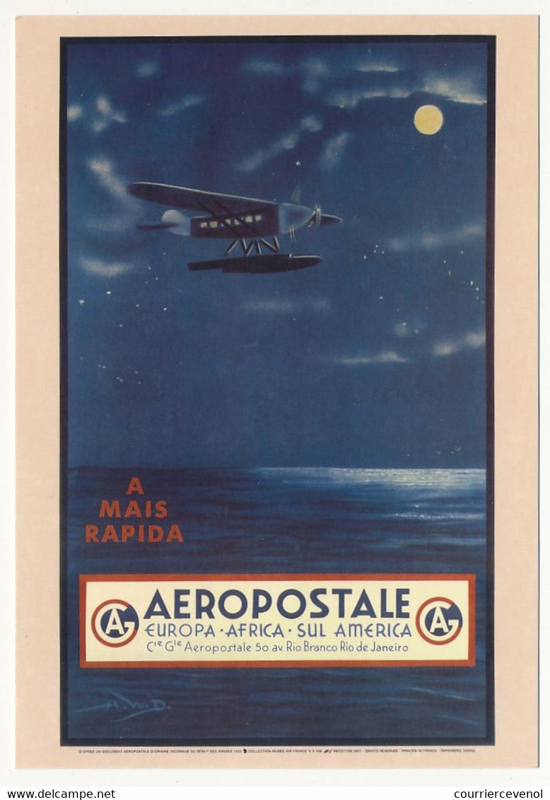 4 Cartes Postales "AEROPOSTALE" PAP Tarif Monde 20g - Neuves - Etat SUP - Prêts-à-poster:  Autres (1995-...)