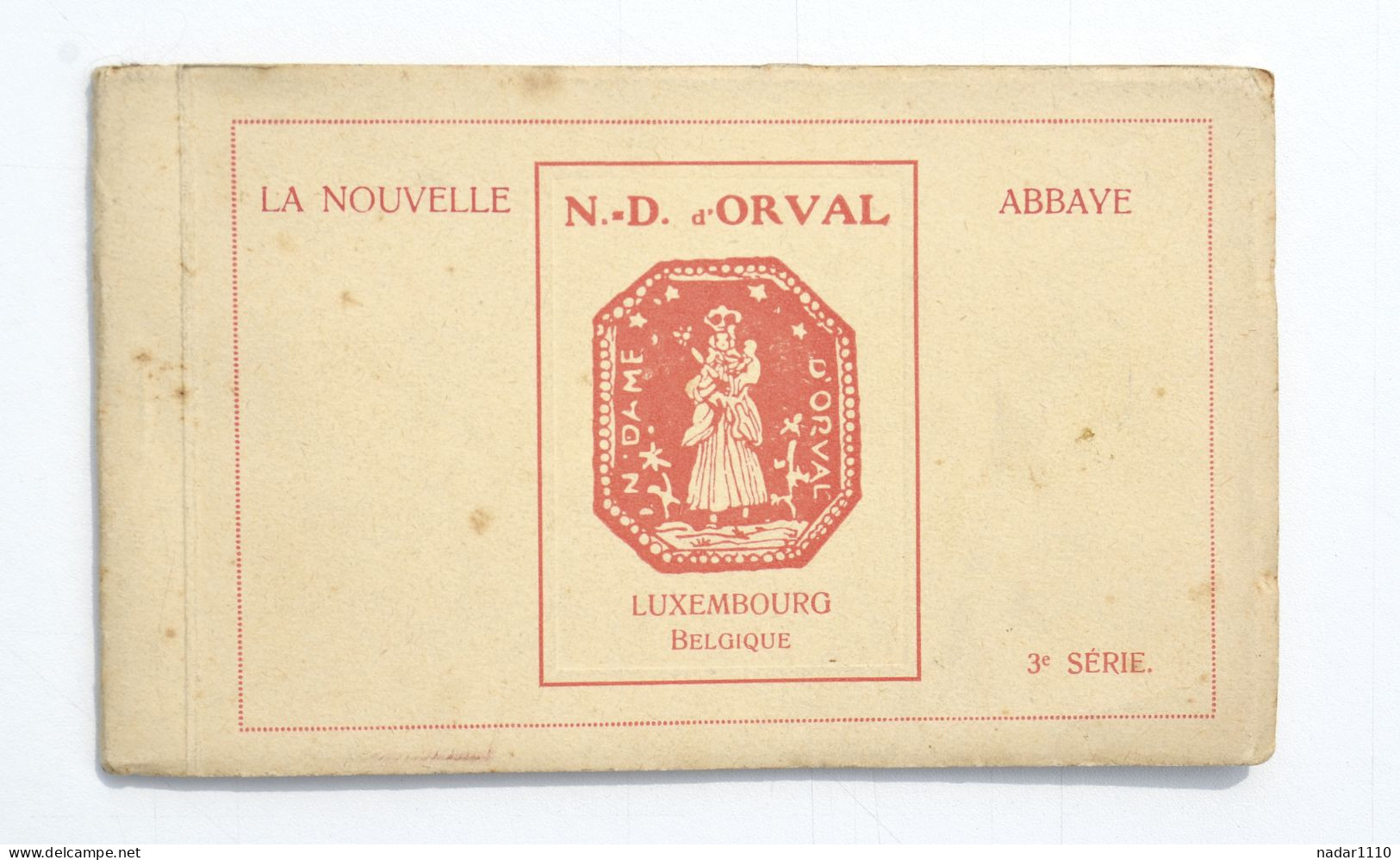 Notre-Dame D'Orval - La Nouvelle Abbaye - Carnet De 10 CP - 3e Série - Nels - Florenville