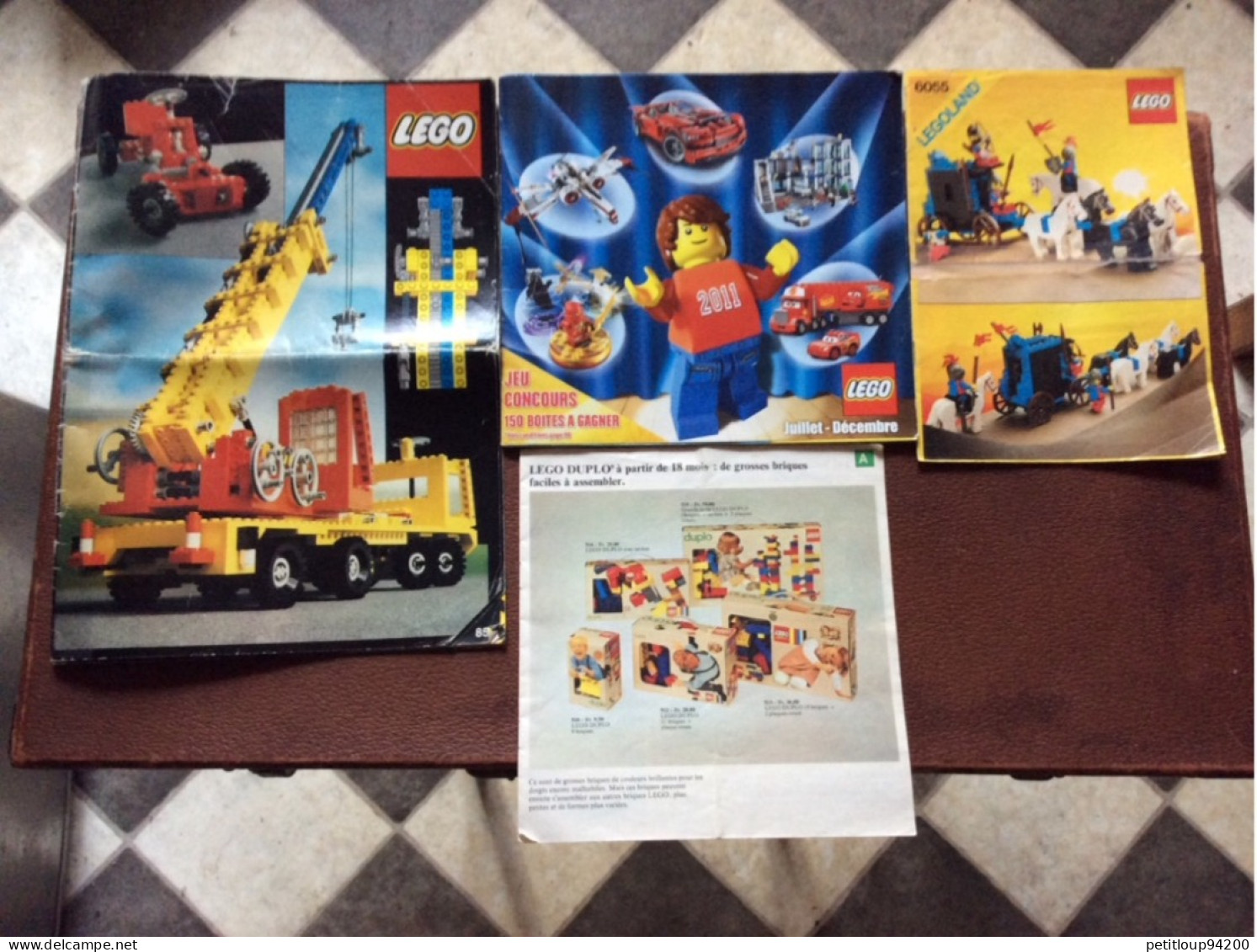 4 Catalogues  LEGO Divers - Catalogues