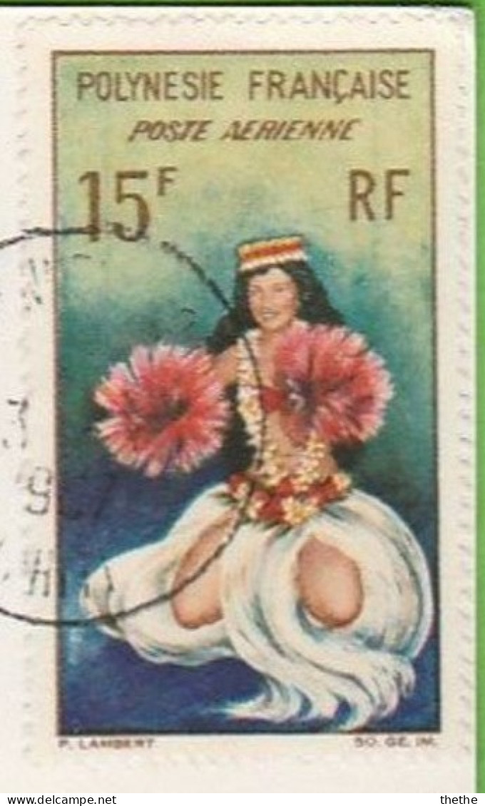 POLYNESIE - Danseuse Tahitienne - Oblitérés