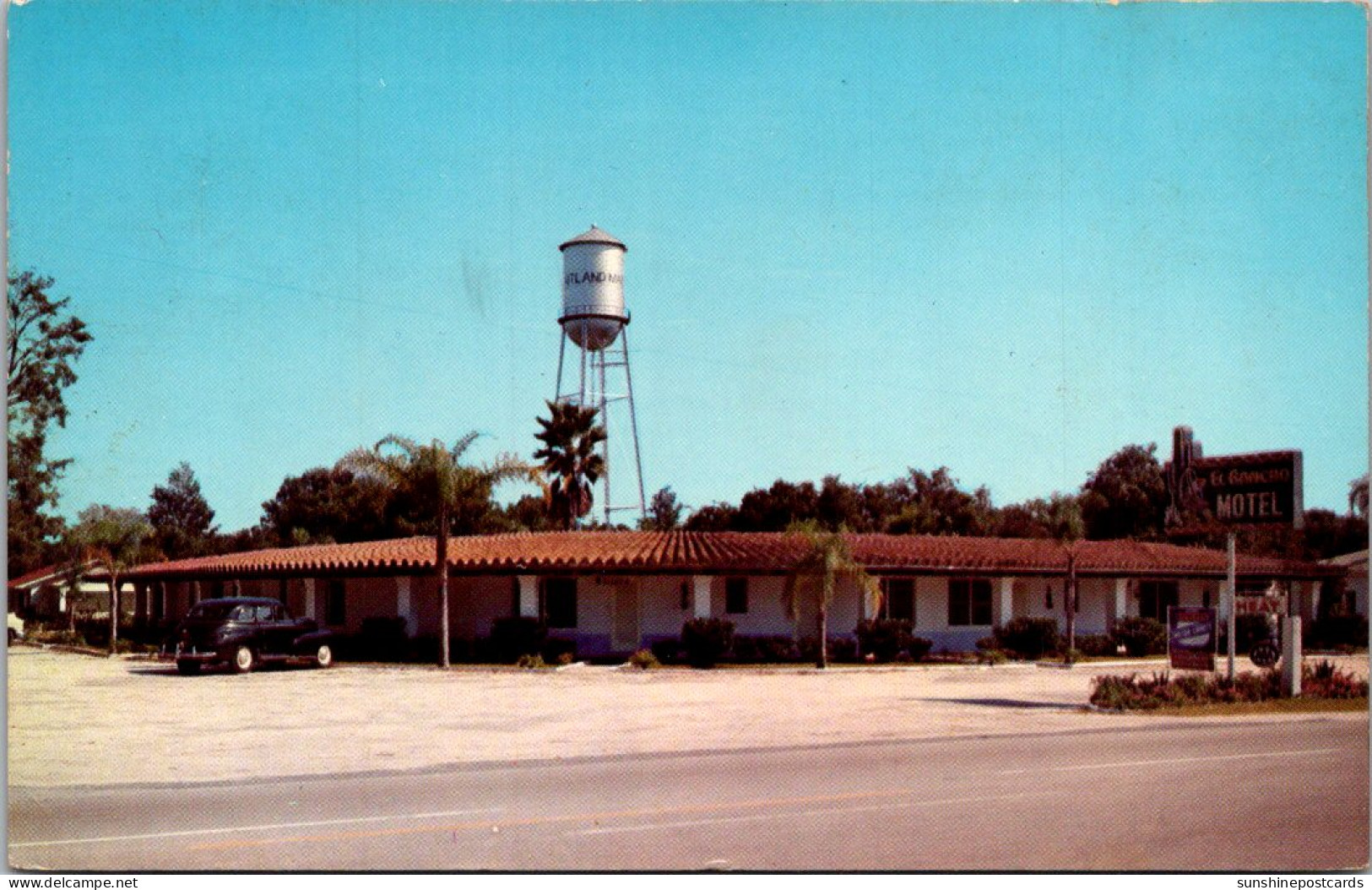 Florida Maitland El Rancho Motel 1955 - Orlando