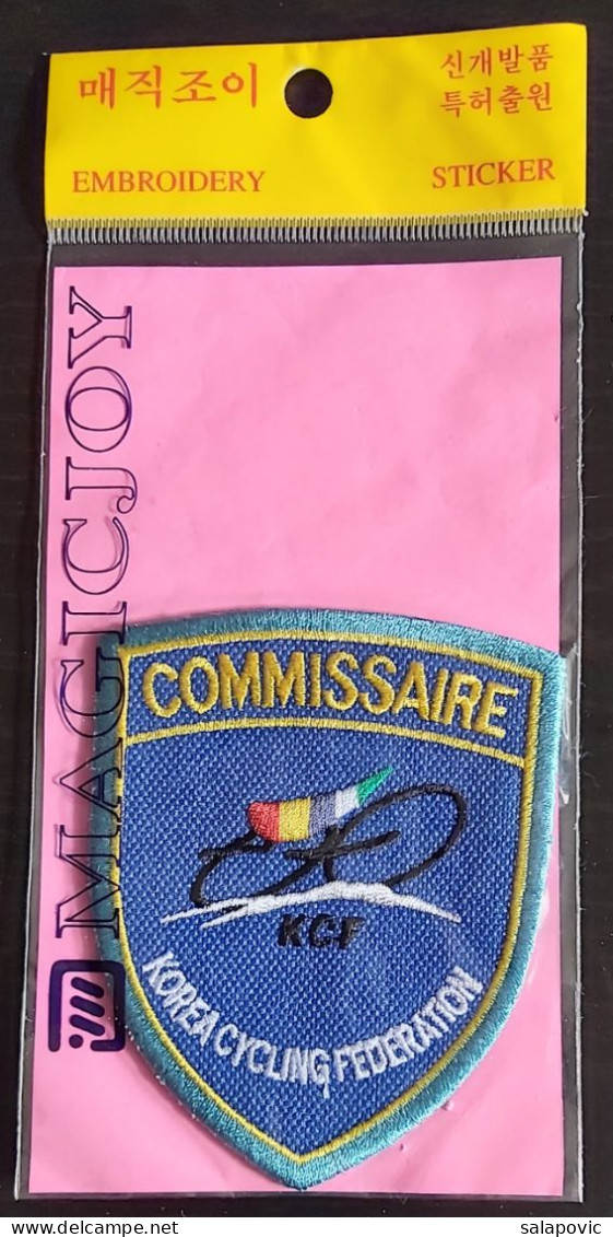 Korea Cycling Federation Commissaire PATCH - Cyclisme