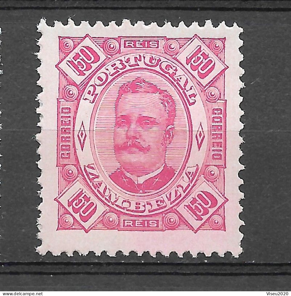 Portugal Moçambique Zambézia 1893 D. Carlos Af 11 - Zambezia