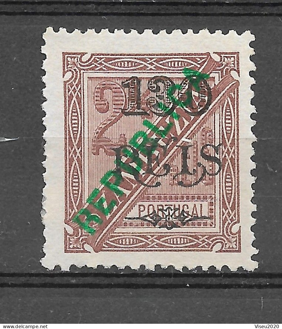 Portugal Moçambique Zambézia 1911 D. Carlos, Com Sobrecarga «REPUBLICA» Af 73 - Sambesi (Zambezi)