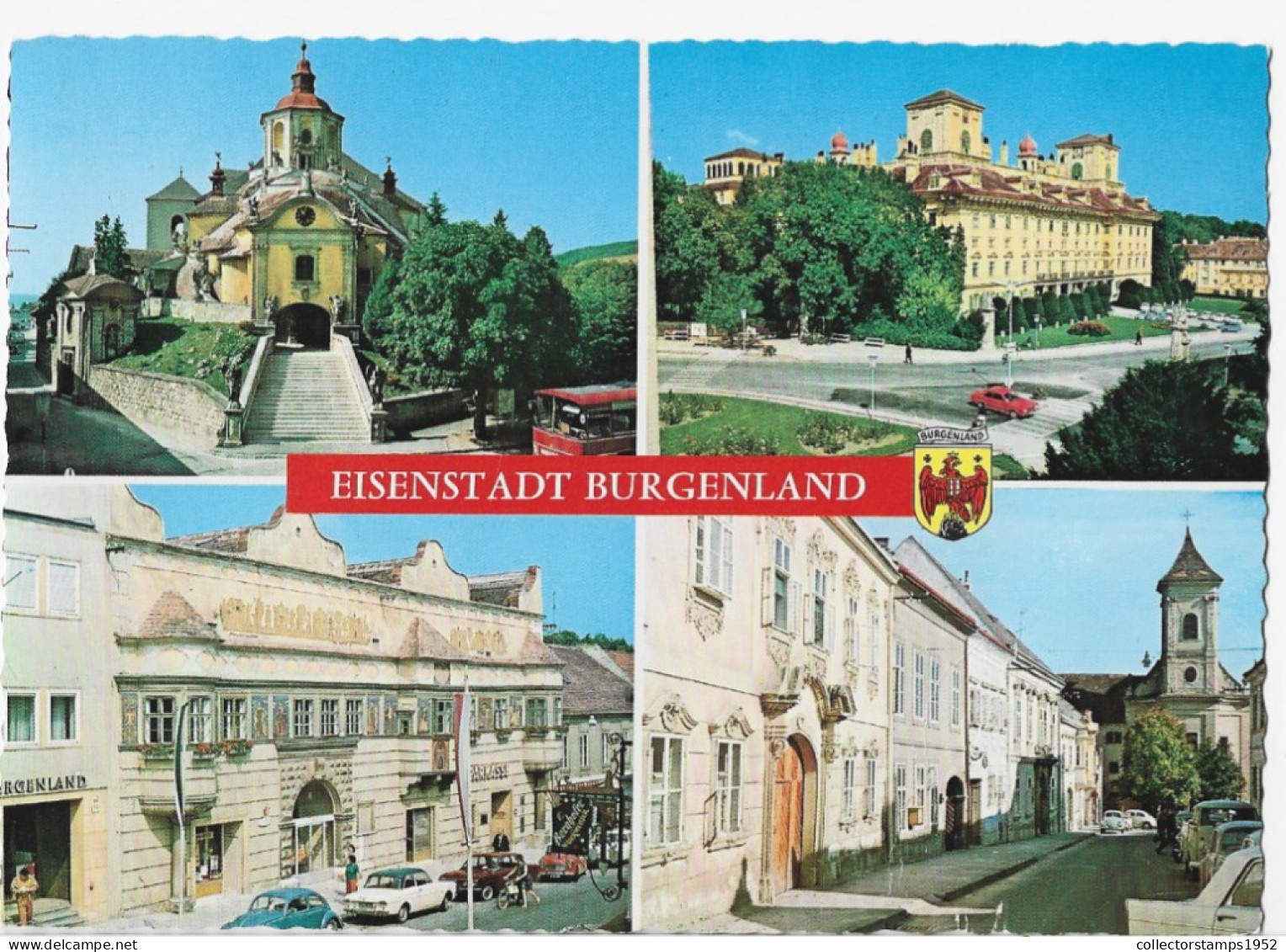 AUSTRIA.EIESENSTADT,ARHITECTURE ,CHURCHES ,CLOCK TOWER - Eisenstadt