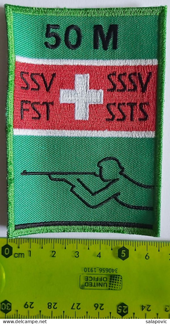 Schweizer Schiesssportverband Swiss Shooting Federation Switzerland PATCH - Tiro Al Arco